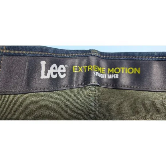 Lee Extreme Motion Straight Taper Jeans 29x30 Jackson Straight Fit Stretch - Picture 3 of 12